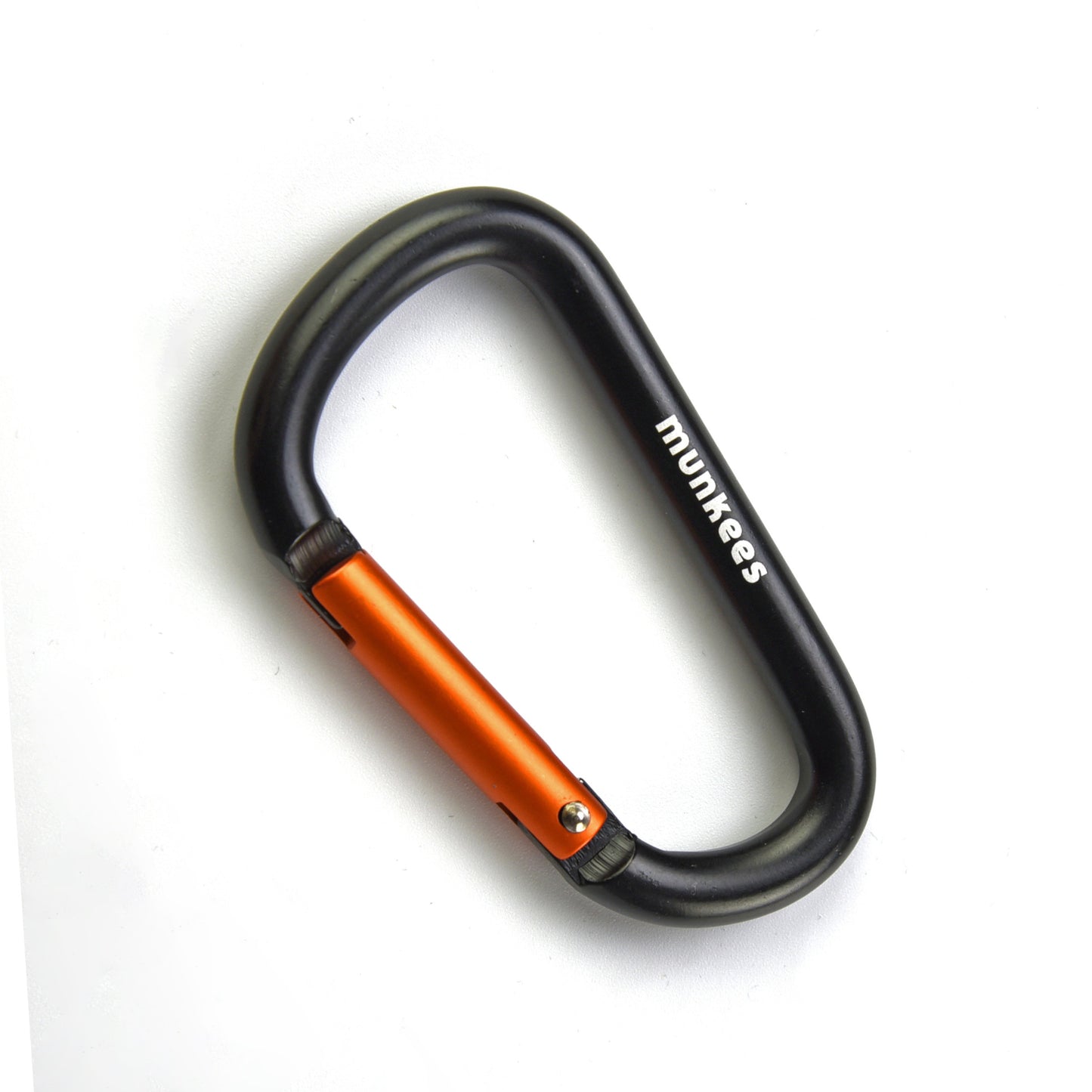 munkees Karabiner D-Form Ø 8 x 80 mm