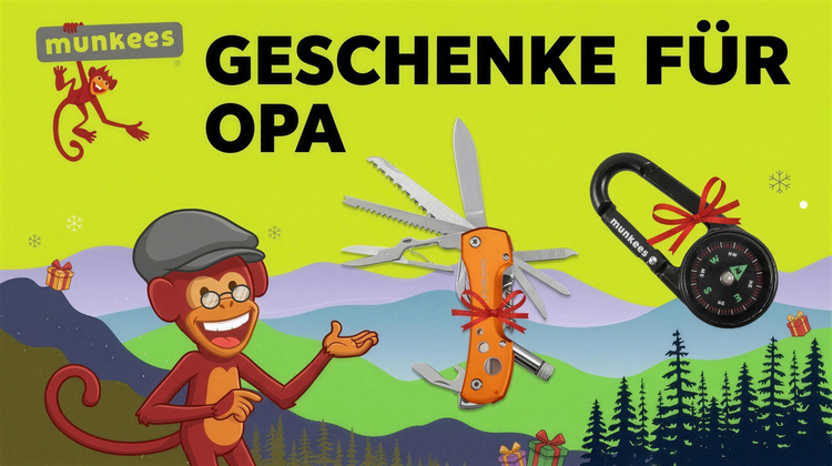 Geschenke für Opa – munkees Weihnachtsgeschenke