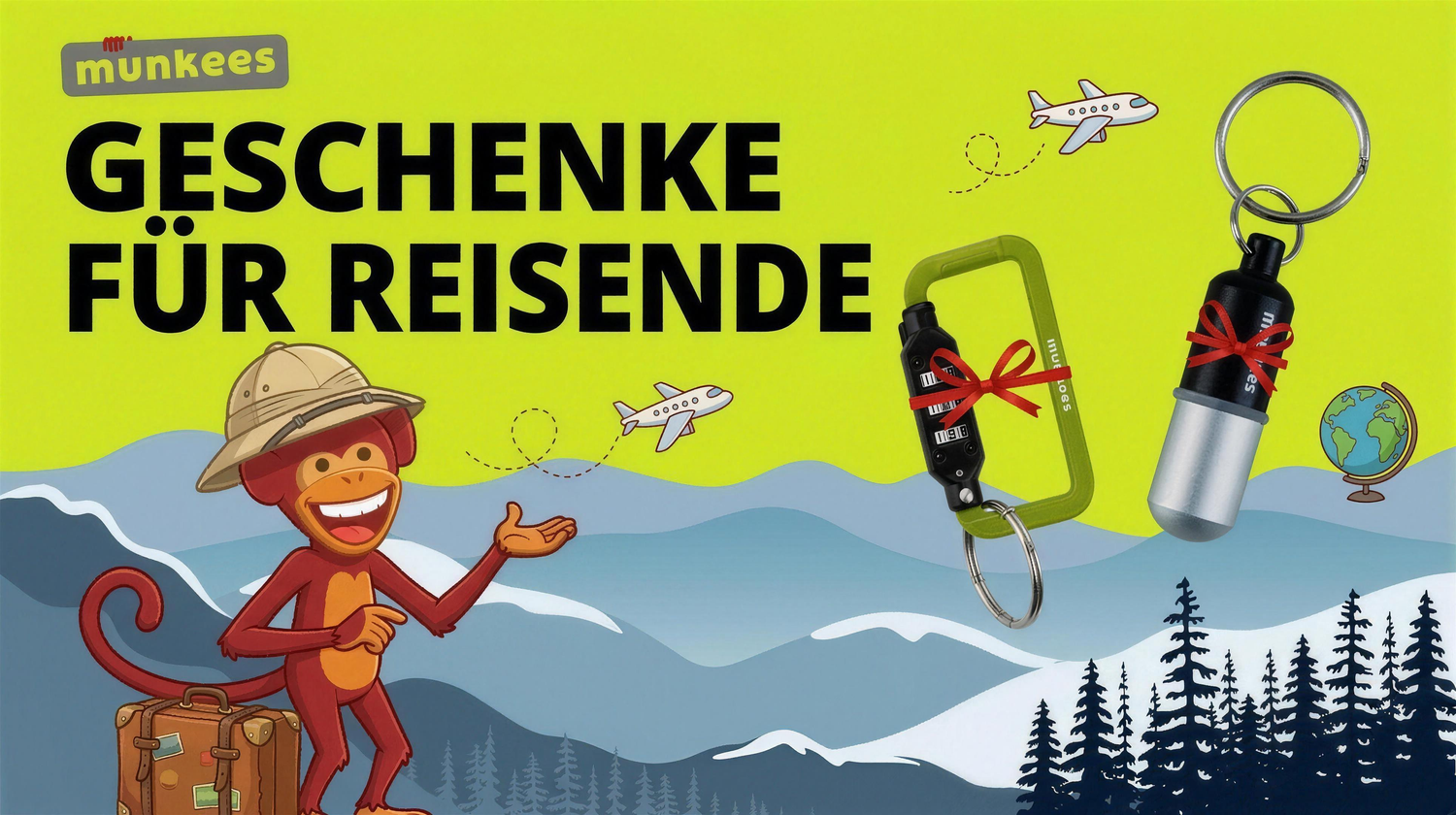 Geschenke für Reisende – munkees Weihnachtsgeschenke