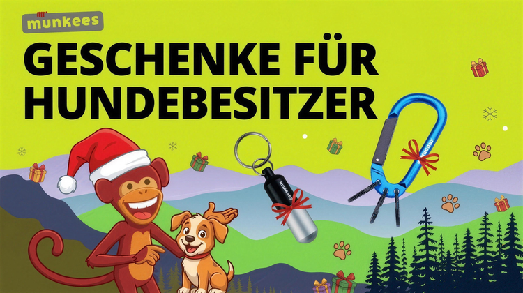 Geschenke für Hundebesitzer – munkees Weihnachtsgeschenke