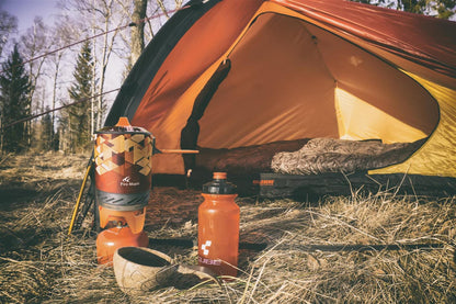 Innenansicht des 1L Topfes vom Fire-Maple Star X2 Gaskocher-Set