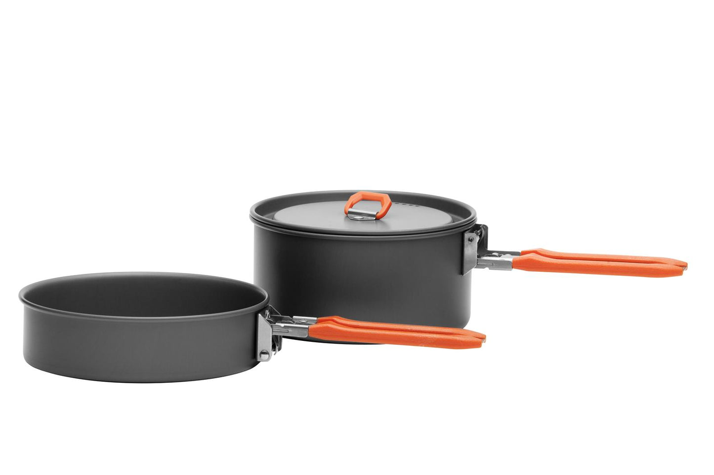Fire-Maple Feast 1 Topf mit Deckel in leuchtendem Orange Detailansicht
