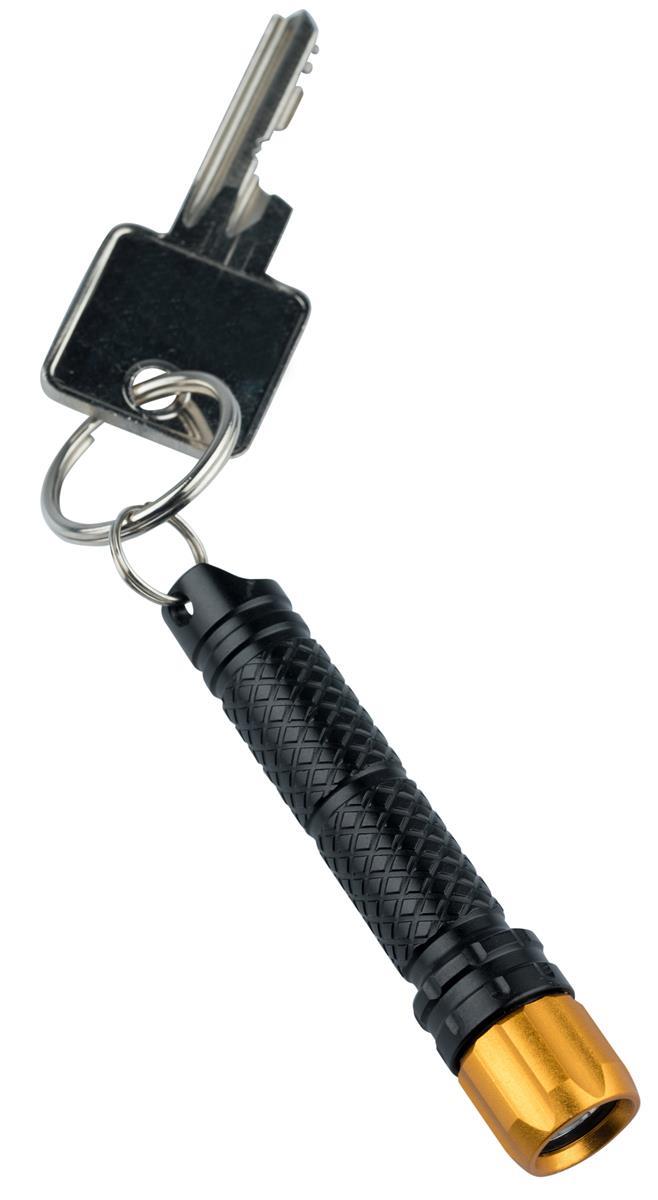 Munkees Mini Taschenlampe LED Lichtstrahl im Dunkeln aktiv