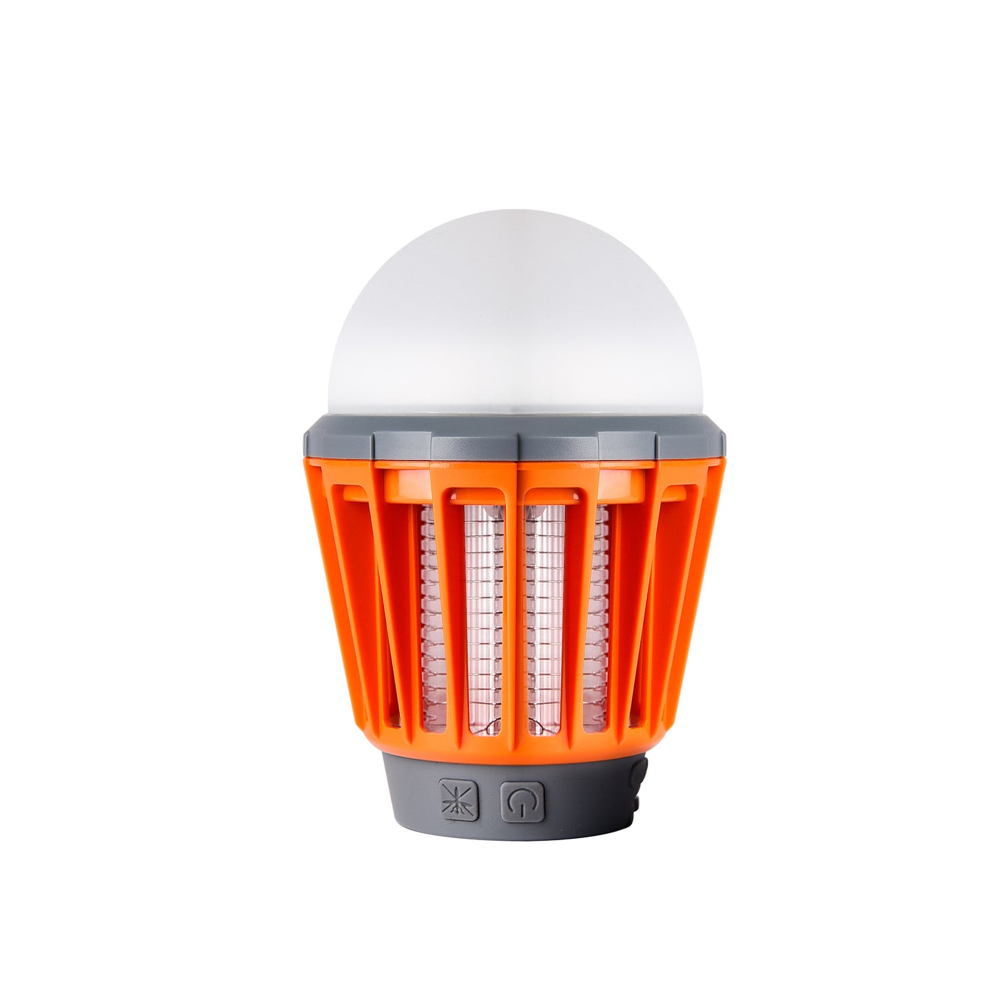 CULEXX UV Moskitolampe mit LED-Licht in Orange – Frontansicht