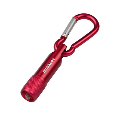 munkees LED Taschenlampe mit Karabiner
