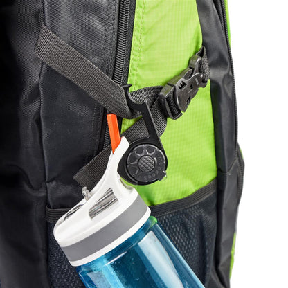 munkees Karabiner mit integrierter LED-Taschenlampe leuchtend aktiv