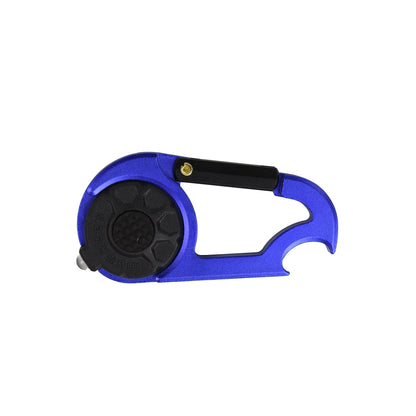 munkees Karabiner Flaschenöffner Funktion Nahaufnahme Unterseite