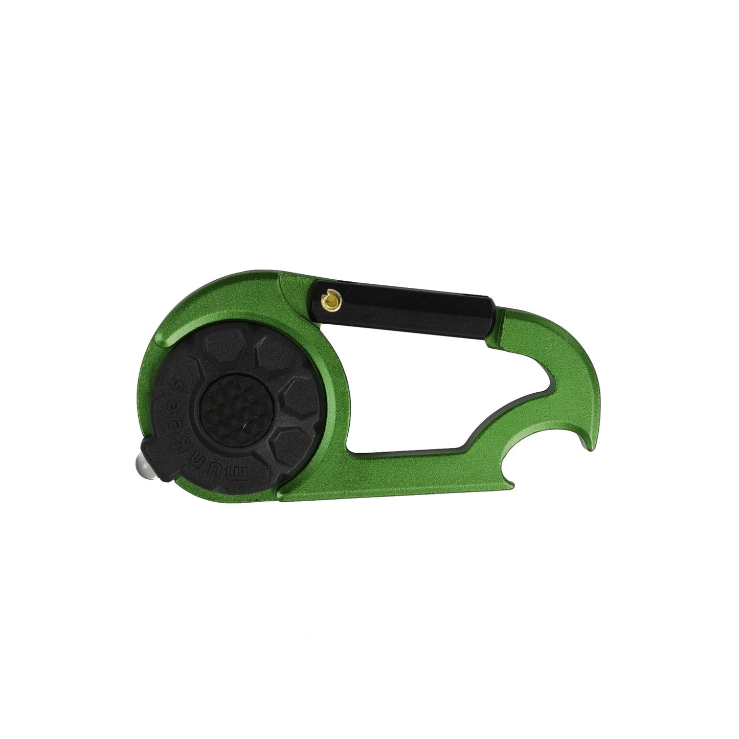 munkees Karabiner mit LED verschiedene Farbvarianten nebeneinander