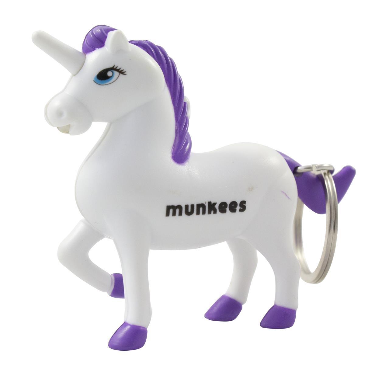 Munkees Einhorn LED Schlüsselanhänger in Originalverpackung als Geschenkidee
