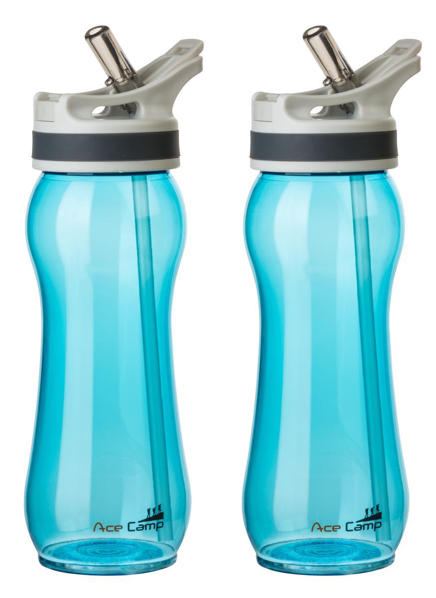 Detailaufnahme des Trinkhalms der AceCamp TRITAN Trinkflasche BPA-frei