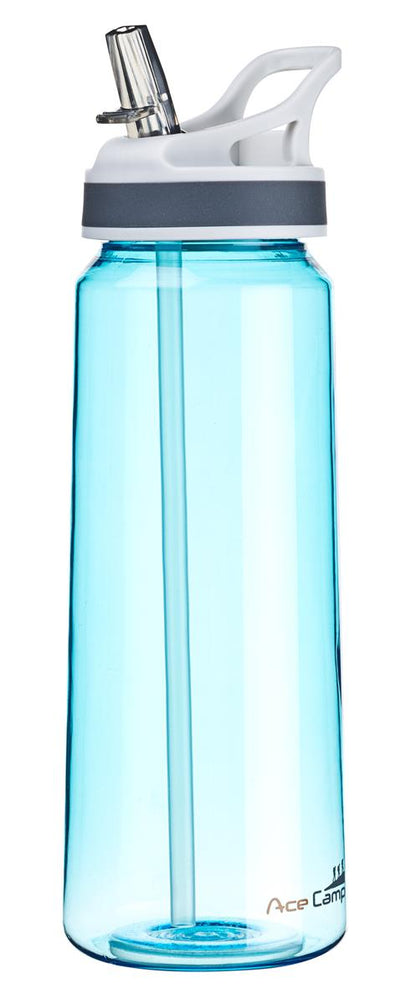 AceCamp TRITAN Trinkflasche Detailansicht des integrierten Trinkhalms