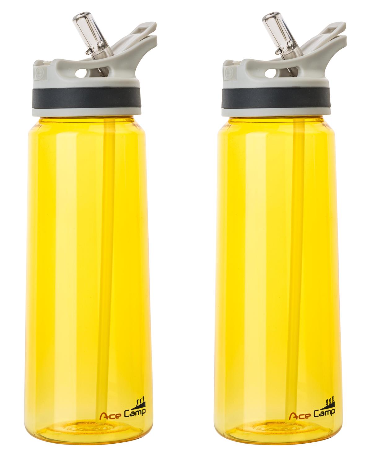 Verschluss-Mechanismus der AceCamp TRITAN Trinkflasche BPA-frei Draufsicht