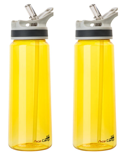 Verschluss-Mechanismus der AceCamp TRITAN Trinkflasche BPA-frei Draufsicht