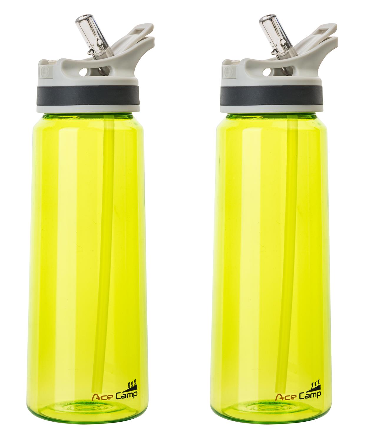 AceCamp TRITAN Trinkflasche BPA-frei Tragegriff Karabiner-Öse Detailansicht