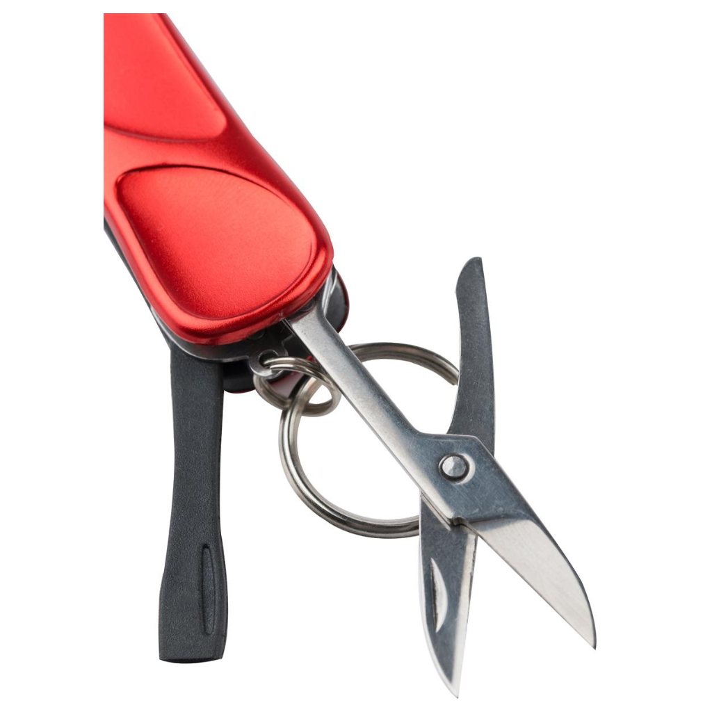 Detailansicht der 5 Werkzeugfunktionen des munkees Maniküre Multi-Tools