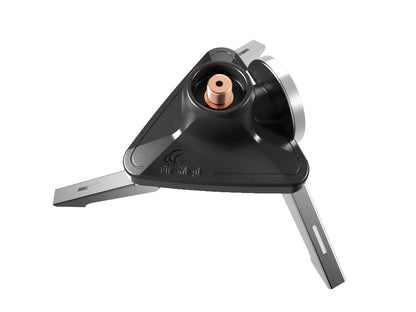 Fire-Maple Gasflaschenadapter Detailansicht Gewinde und Anschluss aus Messing