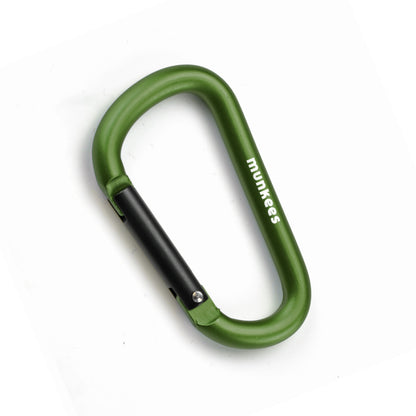 munkees Karabiner D-Form Ø 8 x 80 mm