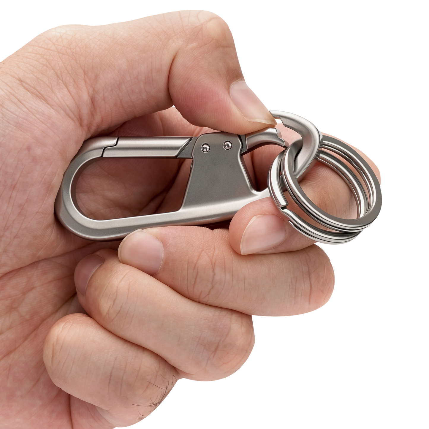 munkees Karabiner DOUBLE – stabiler Doppelkarabiner
