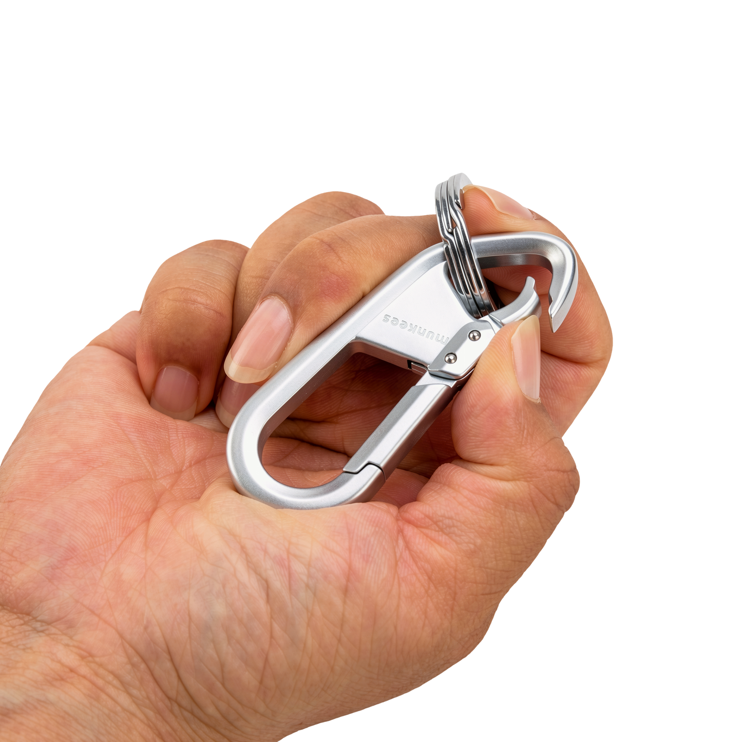 munkees Karabiner DOUBLE – stabiler Doppelkarabiner
