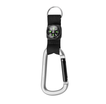 munkees Karabiner mit Kompassband und Schlüsselring