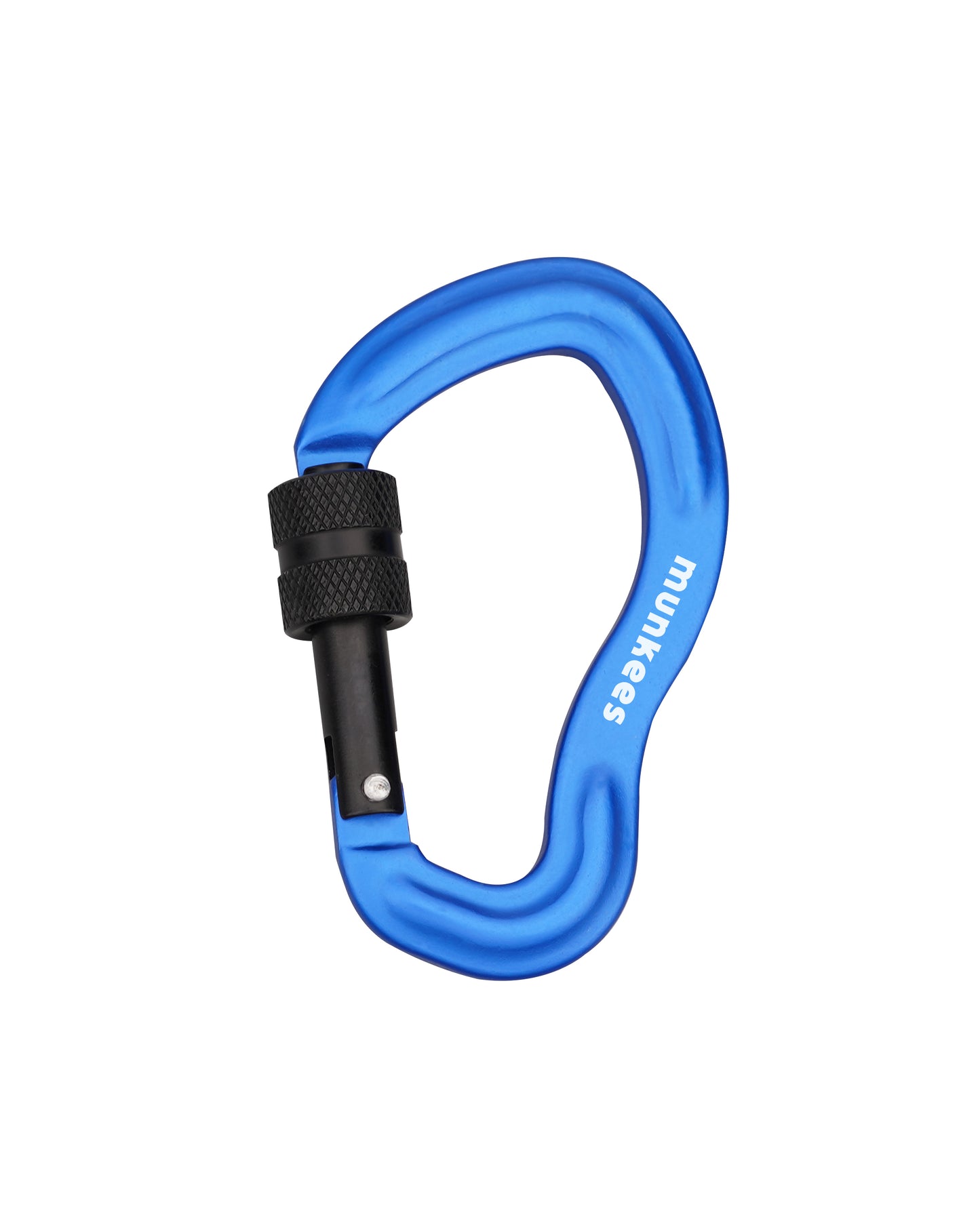 munkees Karabiner mit Schraubverschluss "Ohr"