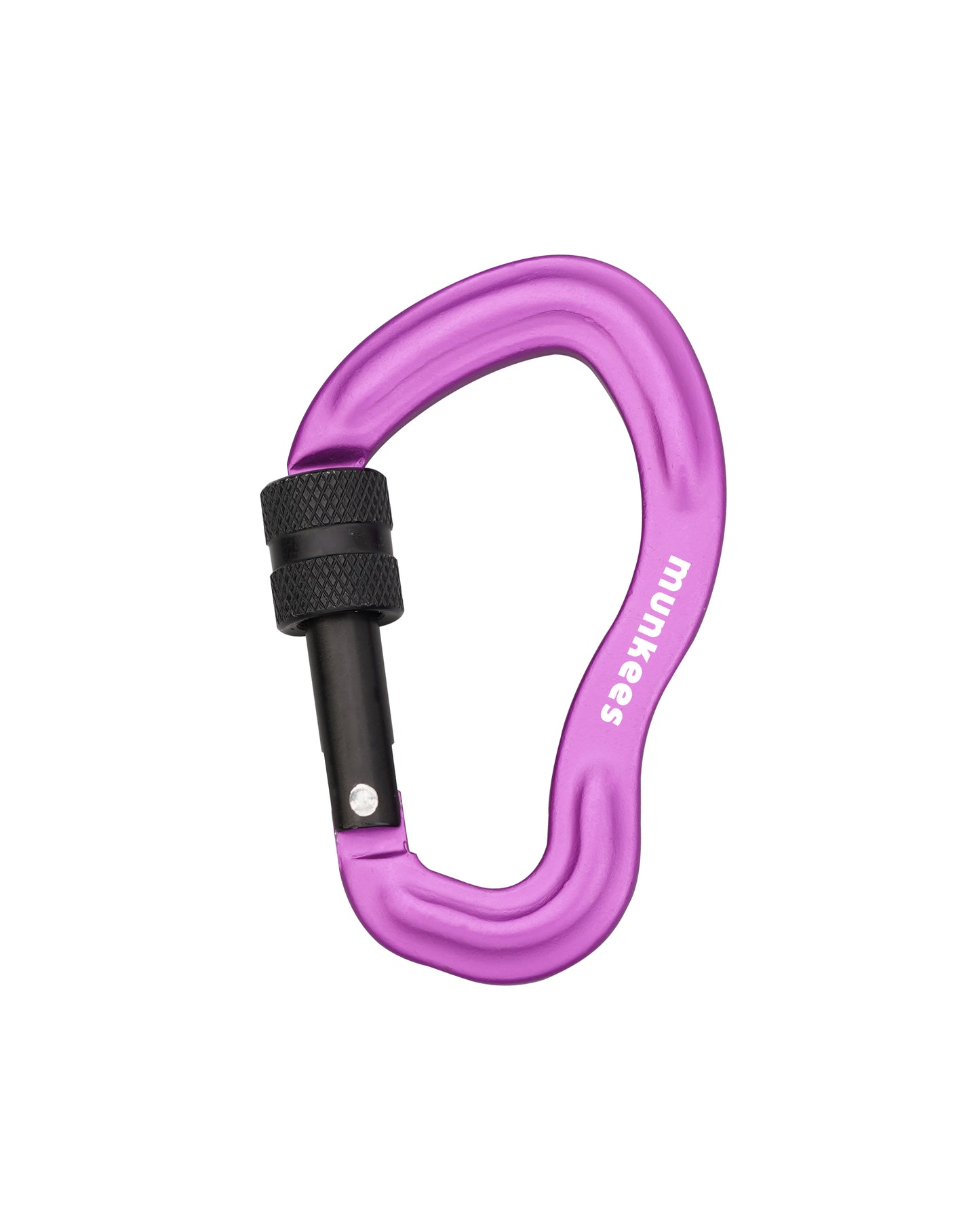 munkees Karabiner mit Schraubverschluss "Ohr"