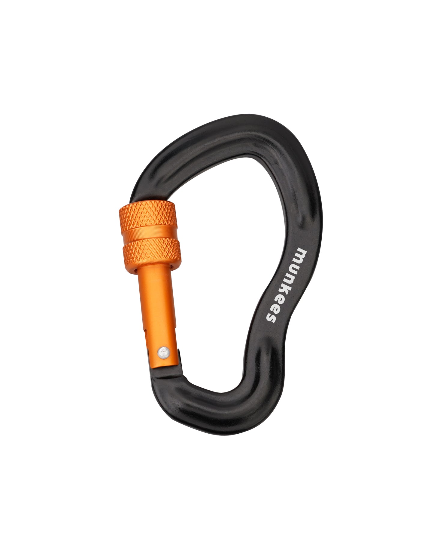 munkees Karabiner mit Schraubverschluss "Ohr"