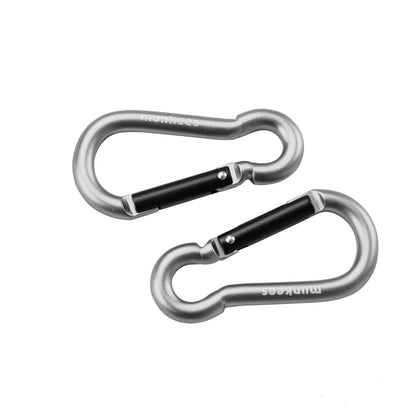 Munkees Karabiner Birnenform 2 Stück Verpackung Produktrückseite