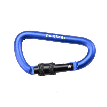 Karabiner D-Form mit Schraubverschluss – Ø 8 x 80 mm