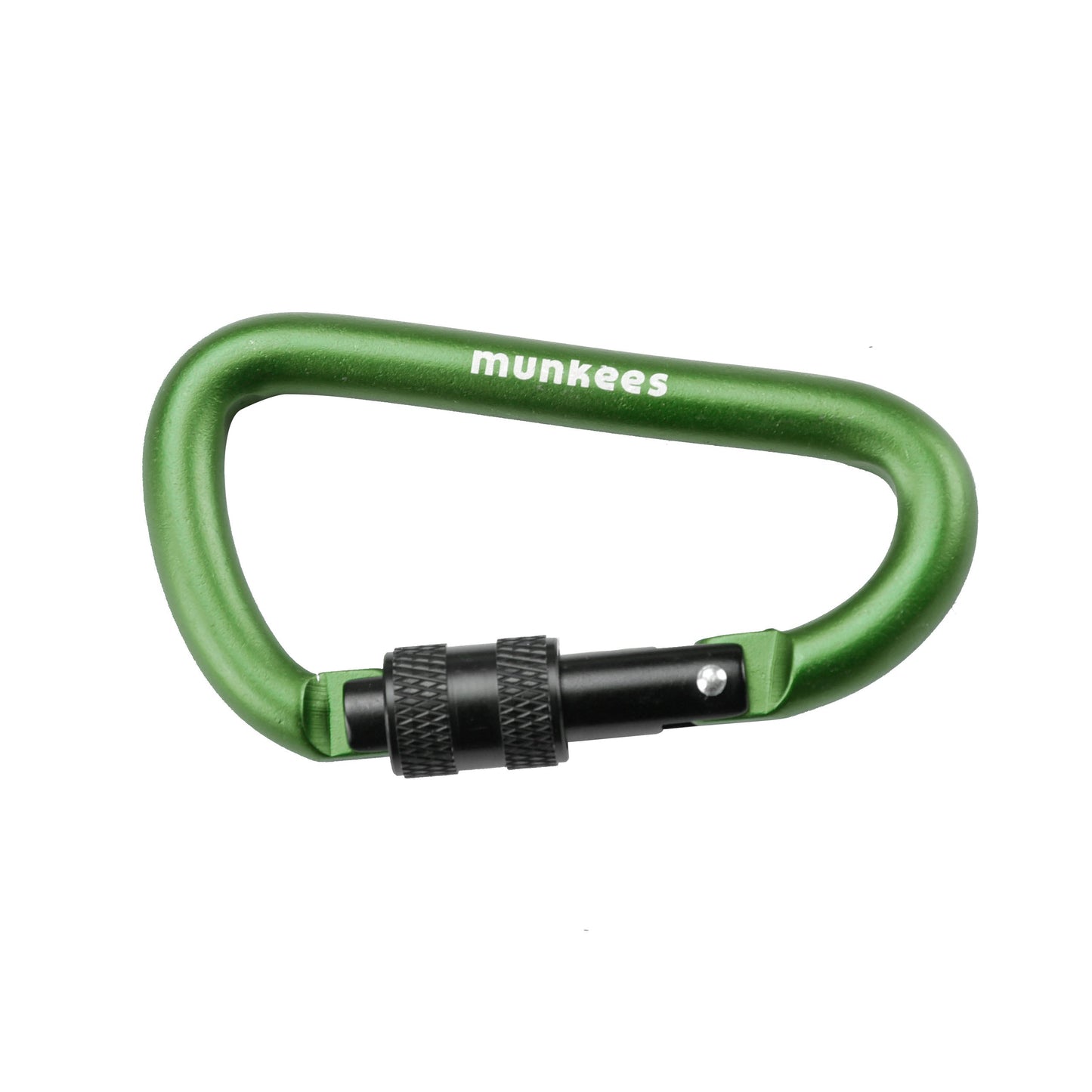 Karabiner D-Form mit Schraubverschluss – Ø 8 x 80 mm