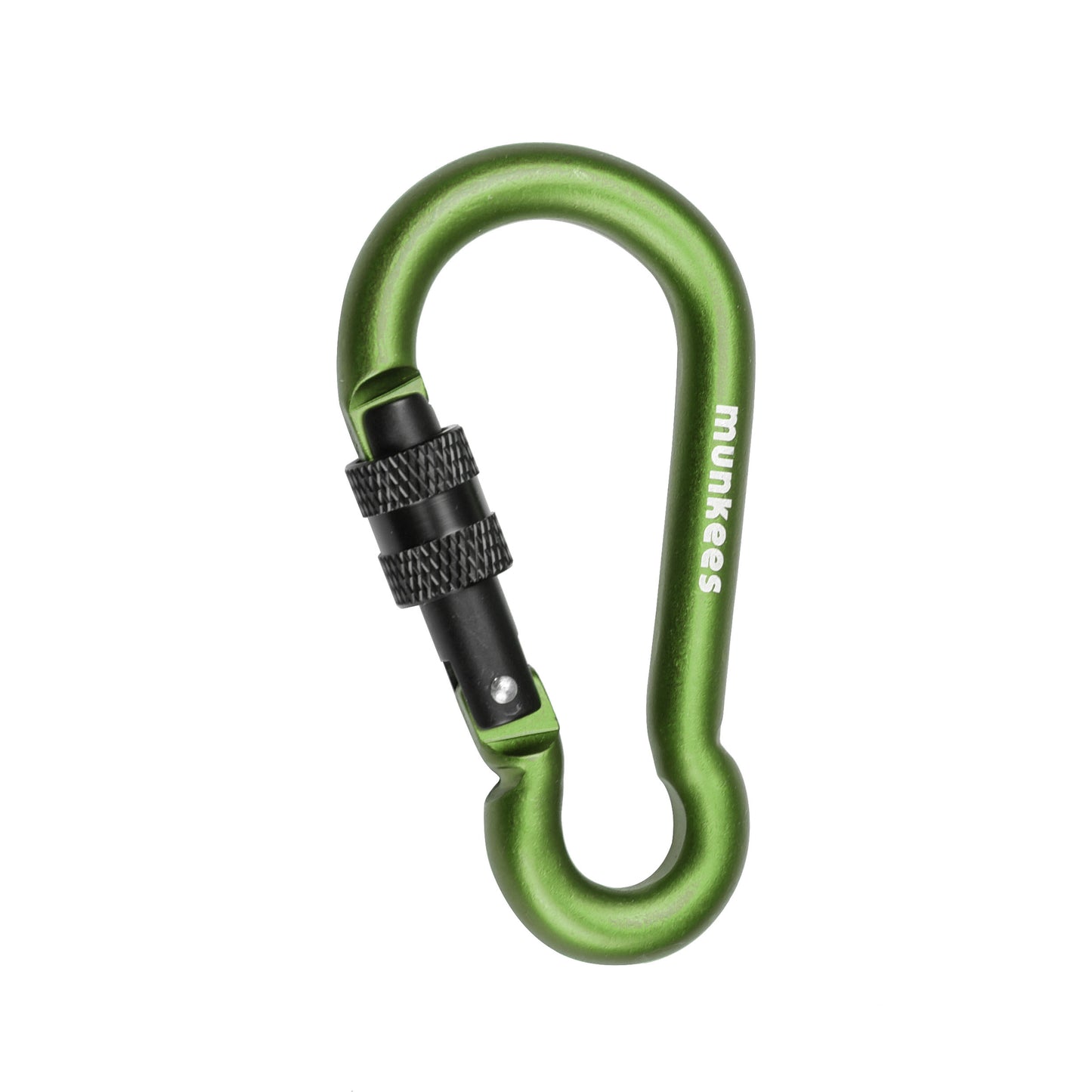 munkees Karabiner Birne mit Schraubverschluss