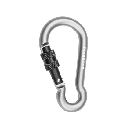 munkees Karabiner Birne mit Schraubverschluss