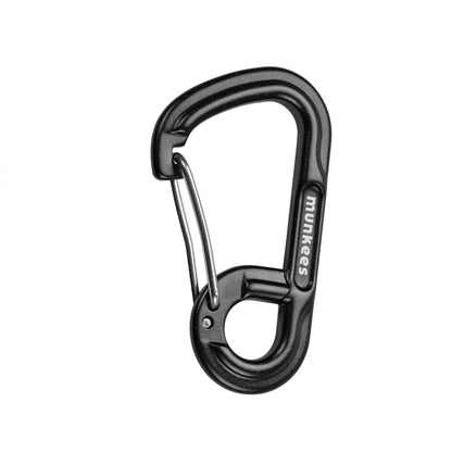 munkees 6-Form Karabiner mit Drahtschnapper