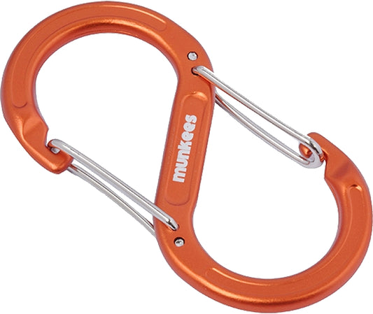munkees S-Karabiner mit Drahtbügel – Schlüsselanhänger