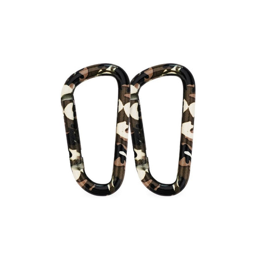 munkees Karabiner Dessert Camo 2 Stück in Tarnfarben Wüstenoptik