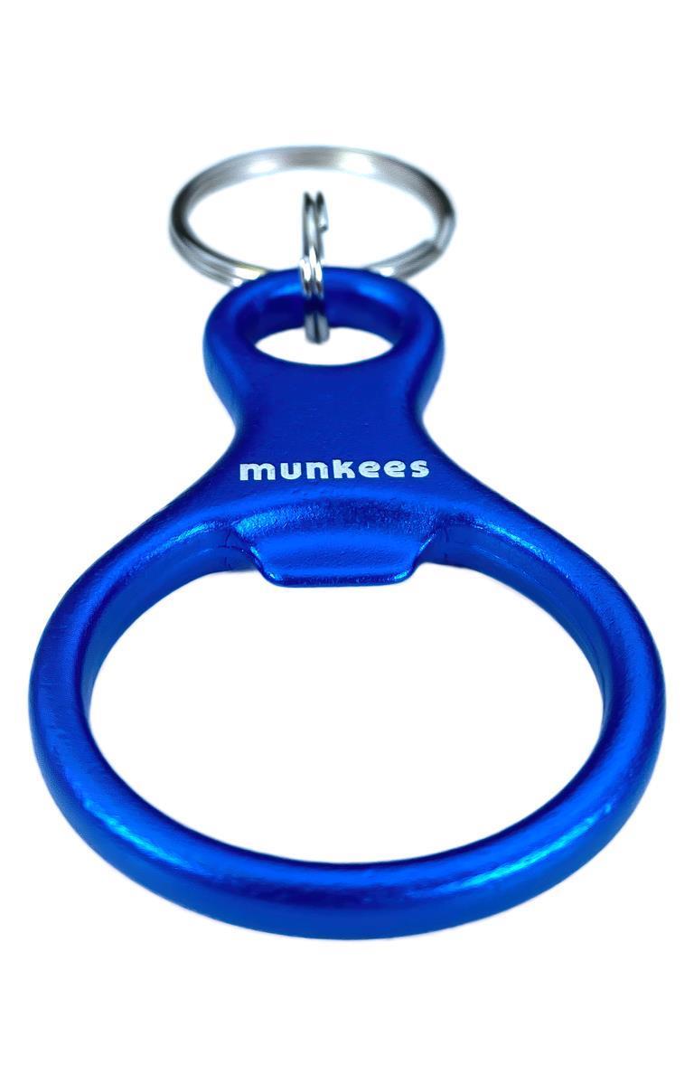 munkees Achter Karabiner mit Flaschenöffner an Schlüsselbund befestigt