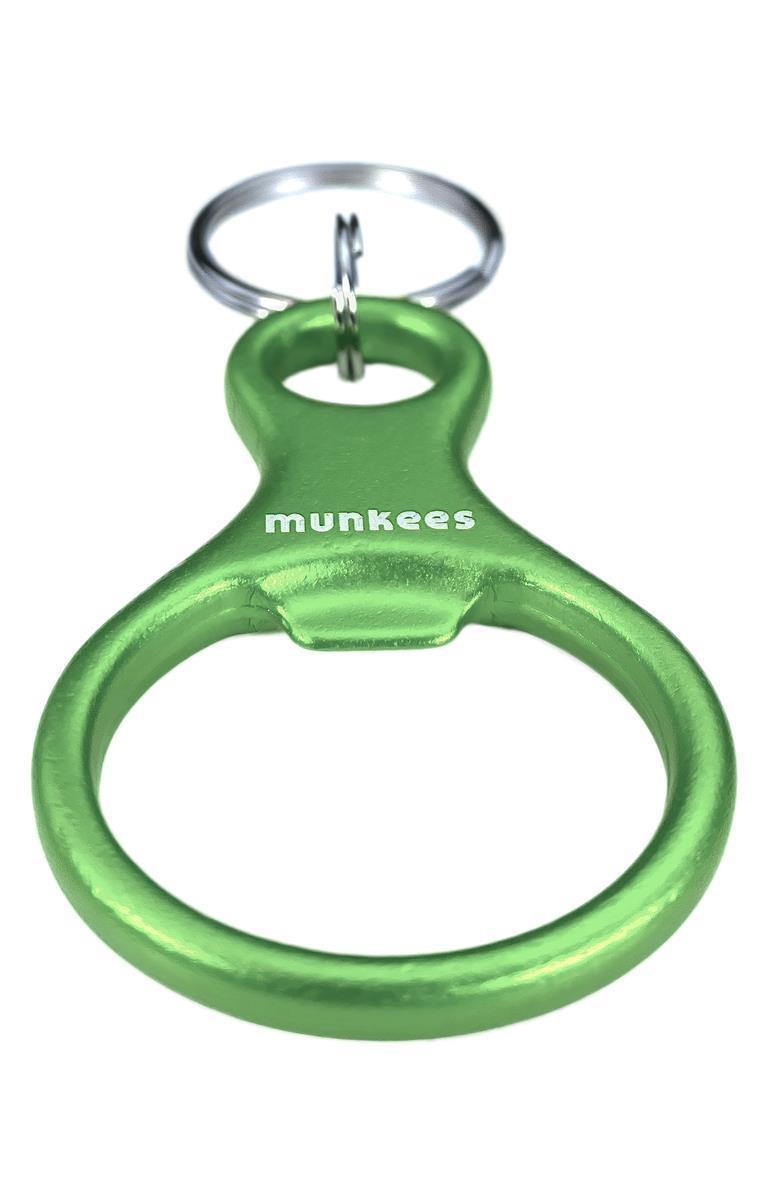 munkees Schlüsselanhänger Achter Verpackung mit Produktbeschreibung