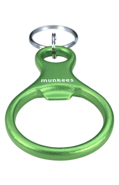 munkees Schlüsselanhänger Achter Verpackung mit Produktbeschreibung
