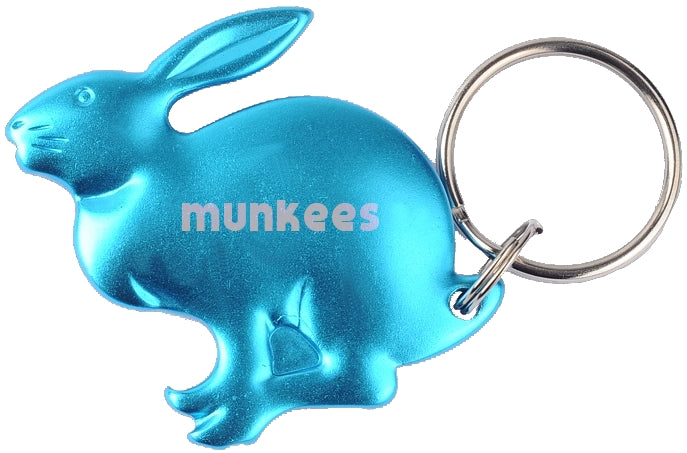 munkees Kaninchen Schlüsselanhänger mit Karabinerfunktion