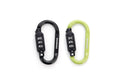 munkees Zahlenschloss-Karabiner D-Form – Magenta oder Blau