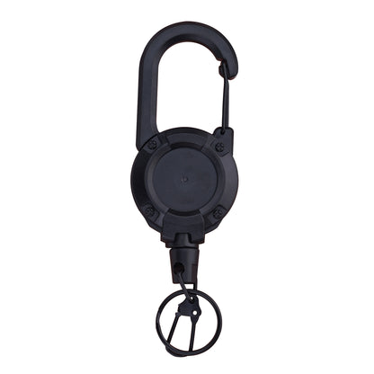 Munkees Ausweishalter Karabiner Detail silberfarbener Metallhaken