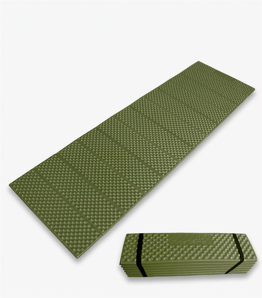 AceCamp Chill Star Liegematte 186x56 cm grün – Hauptansicht aufgerollt