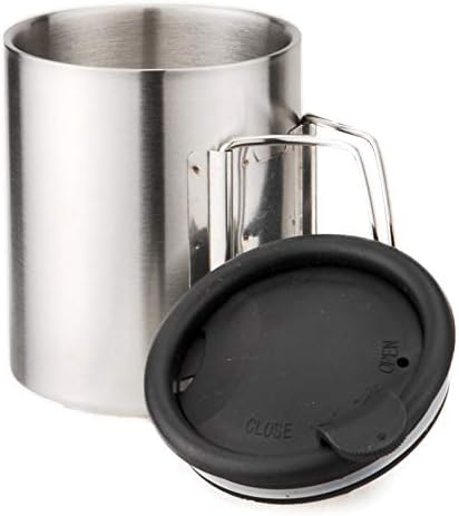 Fire Maple FMP-303 Isolierbecher Deckel und doppelwandige Konstruktion Detailansicht