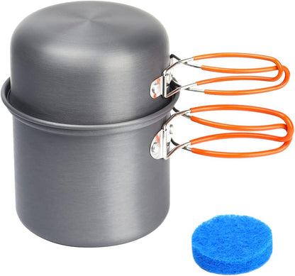 FMC-207 Aluminium Kochgeschirr Set Topf und Deckel Detailansicht