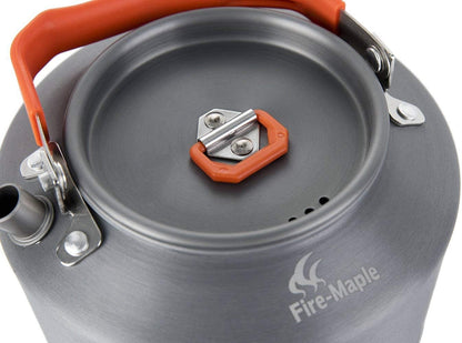 Bodenansicht des Fire-Maple XT2 Kessels mit Wärmeleitstruktur