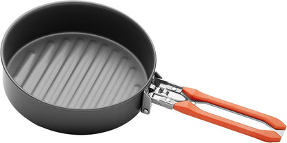 Fire Maple Feast 2 Non-Stick Kochset zusammengeklappt kompakte Aufbewahrung