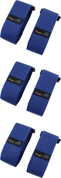 AceCamp Klettgurt 3er Pack 2,5 x 60 cm Blau – Produktansicht