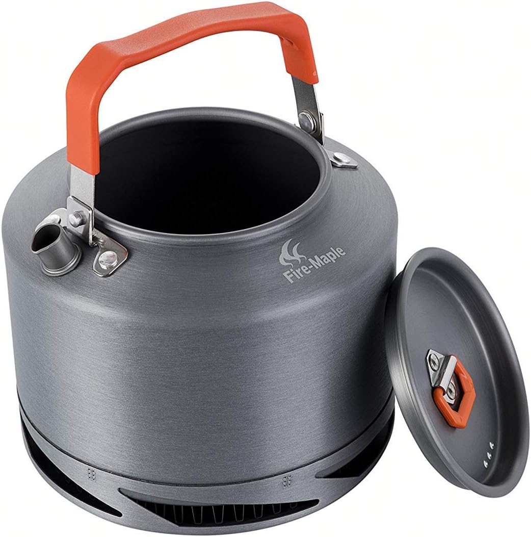 Fire-Maple XT2 Aluminium Kessel 1,5L auf Campingkocher in Betrieb