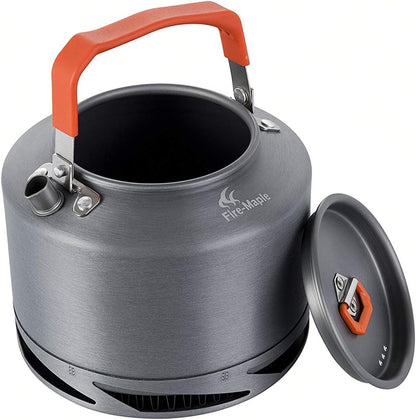 Fire-Maple XT2 Aluminium Kessel 1,5L auf Campingkocher in Betrieb