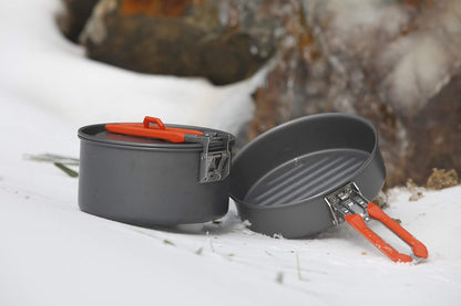 Fire Maple Feast 2 Kochset Verpackung mit Produktbeschreibung und Logo